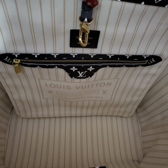 LOUIS-VUITTON JUNGLE SAFARI NEVERFULL - Picture 7 of 10